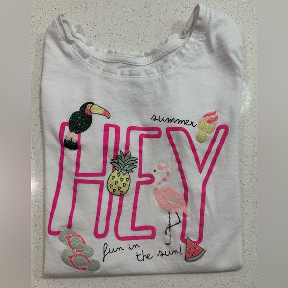 đGeorge: Girls Short Sleeve Shirt -Size Lđ - Picture 4 of 4